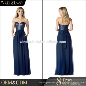 2016 China Dress Manufacturer vestidos de noite on-line